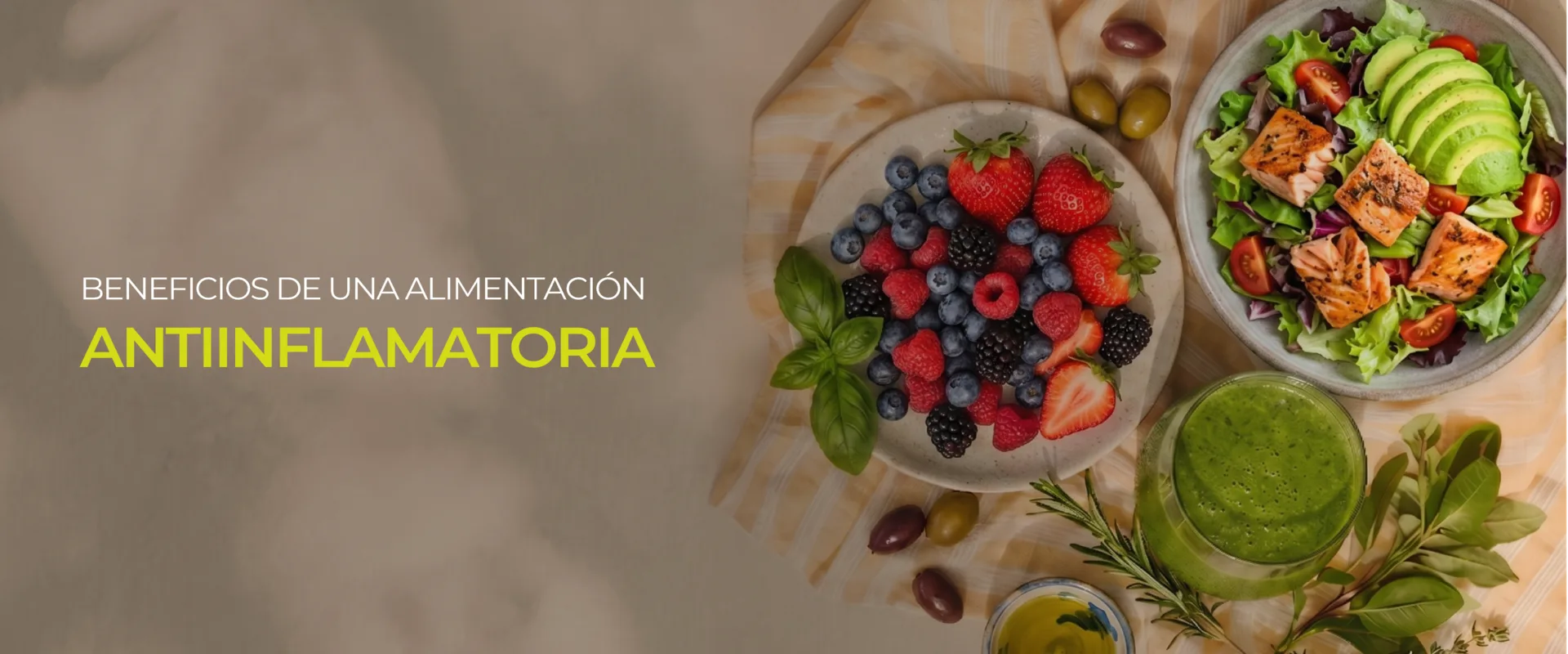Beneficios de una alimentación antiinflamatoria