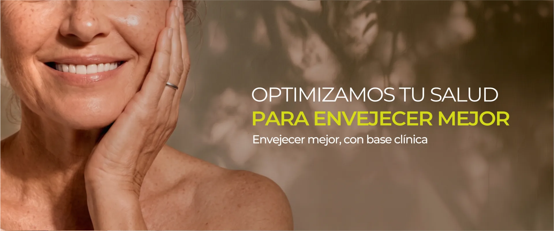 Optimizamos tu salud para envejecer mejor