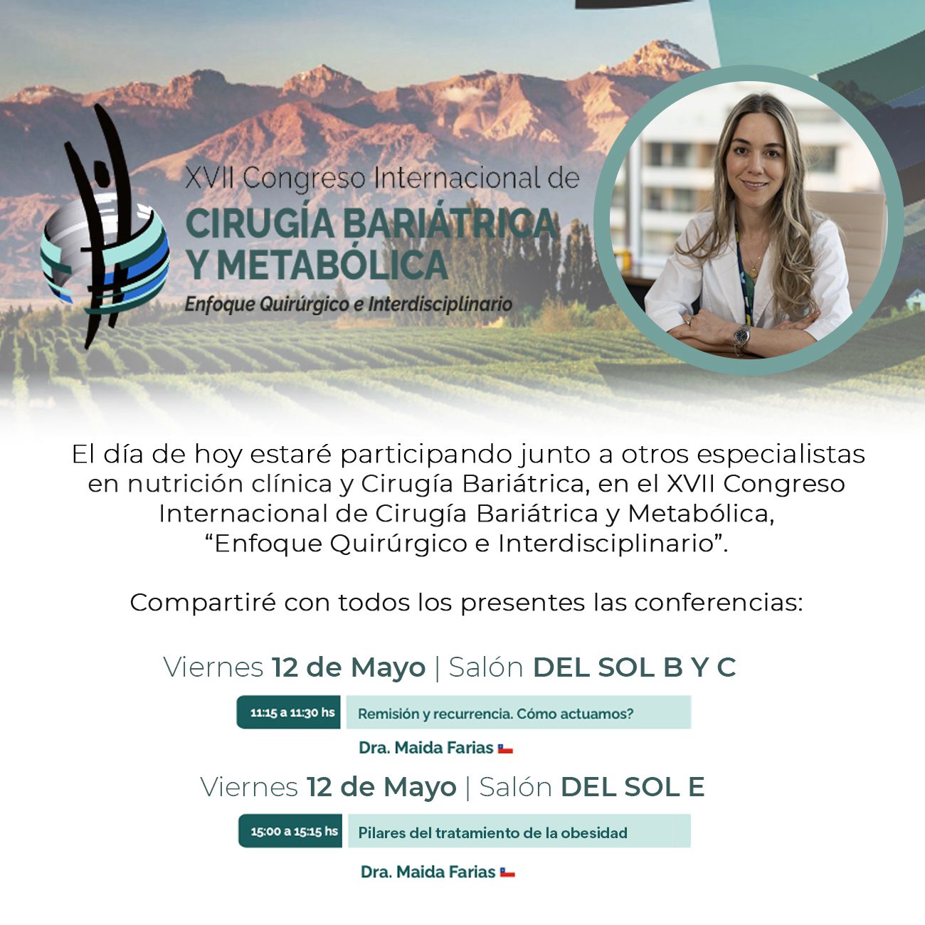 XVII Congreso Internacional de Cirugía Bariátrica y Metabólica