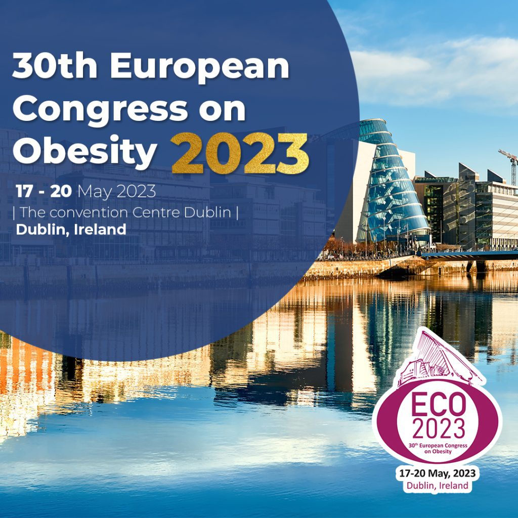Les comparto el trabajo que estaré presentando durante el día de hoy en el 30º Congreso Europeo sobre Obesidad.